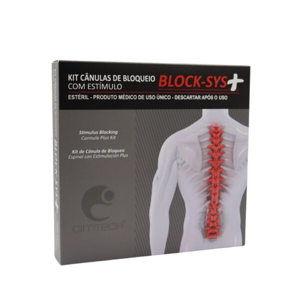 Kit Cânulas de Bloqueio com Estímulo BLOCK SYS +