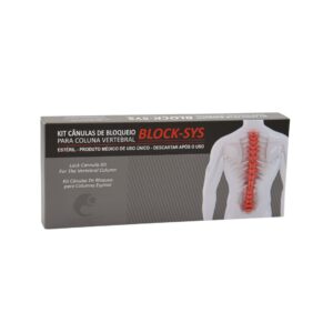 Kit Cânulas de Bloqueio para Coluna Vertebral BLOCK SYS